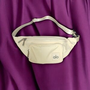 ALO Yoga Cream Crossbody Bag
